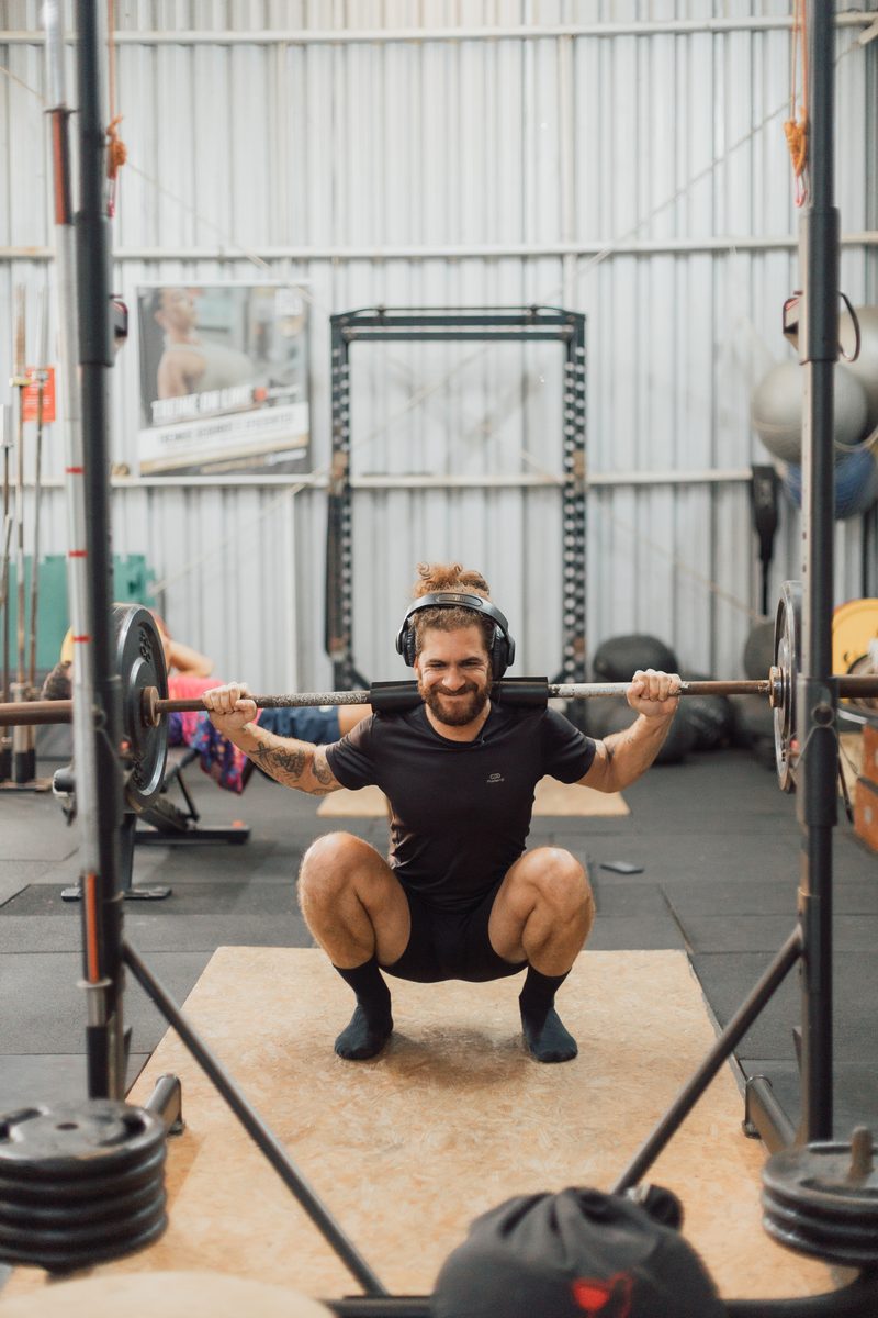 Treino de musculação